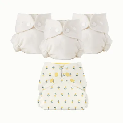 Esembly inner and outer cloth diaper bundle