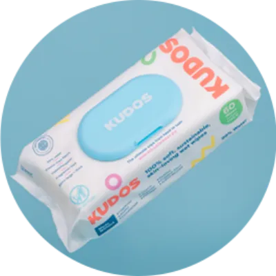 Kudos monthly supply of wipes