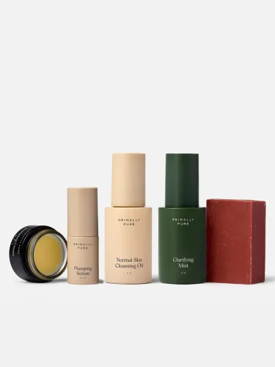 Primally Pure The Routine skincare bundle